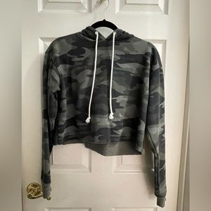 Camo cropped jacket